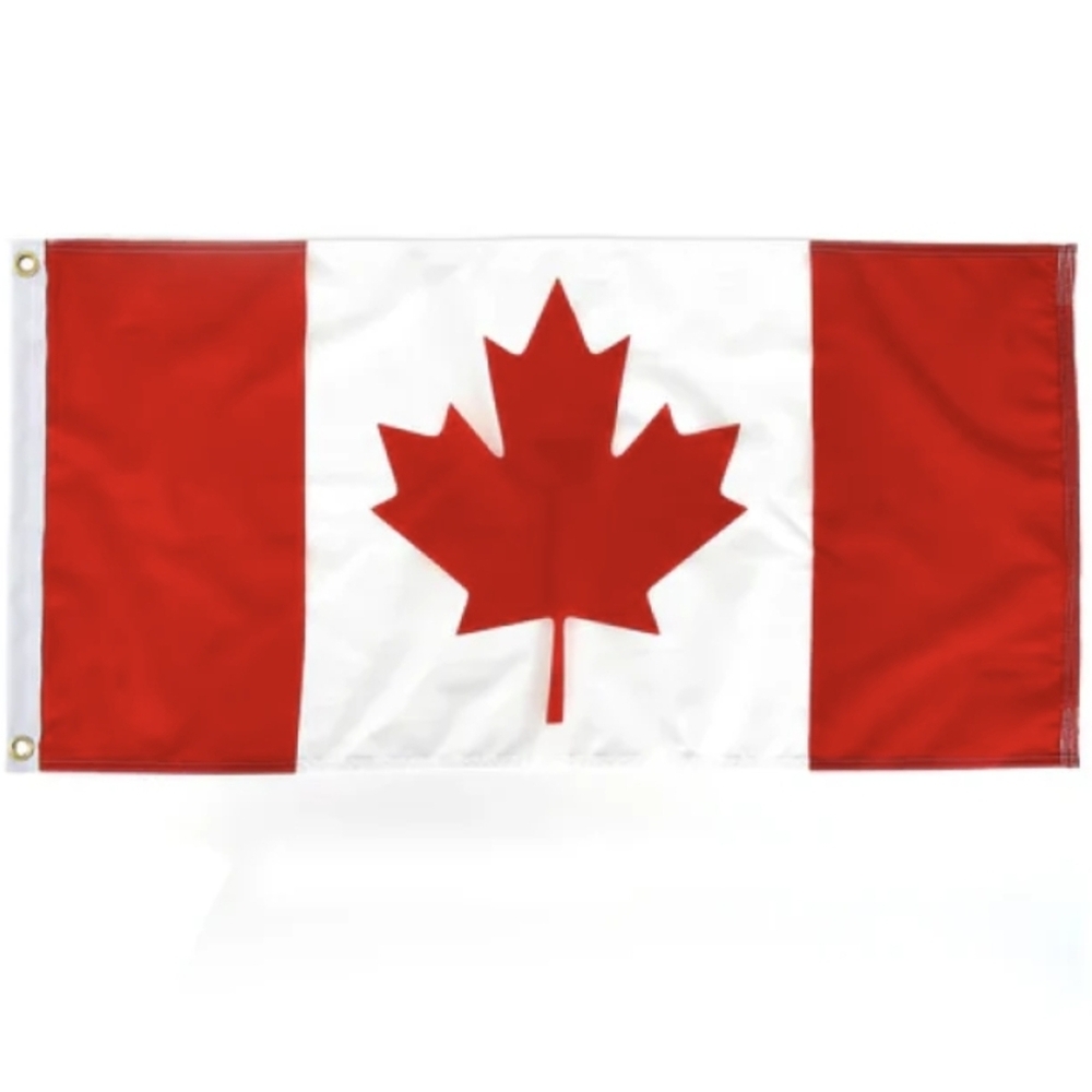 Large Canada Flag Maple Leaf Red White